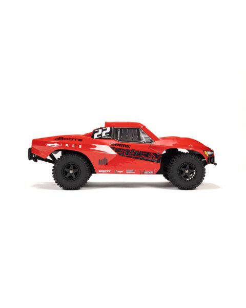 Arrma 1/10 FURY MEGA 550 2WD Short Course Truck RTR with Battery & Charger Red